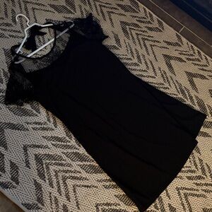 Elegant Black Lace Dress